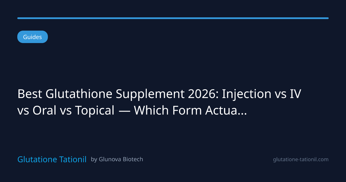 glutathione tablets with vitamin c Tationil Glutathione Injections in Dubai & Abu Dhabi